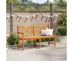 Lauko suolas Natūrali 150 x 56 x 90 cm Kietos akacijos mediena