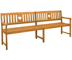 Lauko baldų komplektas Lauko suolas Natūrali 220 x 55,5 x 90 cm