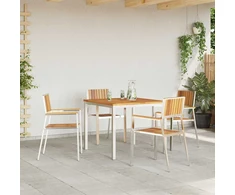 Lauko valgomojo komplektas 5 vnt. 90 x 90 x 75 cm