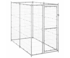 Lauko voljeras šunims, 110x220x180cm, galvanizuotas plienas
