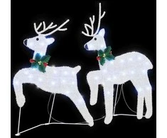 LED elniai 2 pcs Šaltas baltas audinys