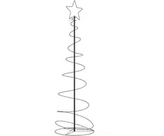 LED Kalėdų eglutė 120 LED Šiltai Balta 180 cm