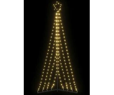 LED Kalėdų eglutė 339 LED Šiltai Balta 182 cm