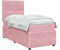 Lova LED lovos čiužinys su LED apšvietimu Rožinė 100 x 200 cm