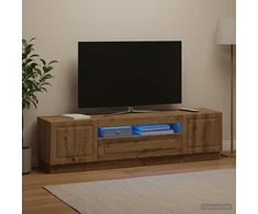 TV staliukas LED televizoriaus spintelė Artisano ąžuolo Apdirbta mediena