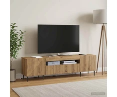 TV staliukas LED televizoriaus spintelė Artisano ąžuolo Apdirbta mediena
