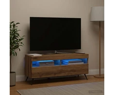 TV staliukas LED televizoriaus spintelė Artisano ąžuolo Apdirbta mediena