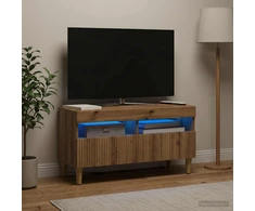 TV staliukas LED televizoriaus spintelė Artisano ąžuolo Apdirbta mediena