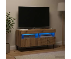 TV staliukas LED televizoriaus spintelė Artisano ąžuolo Apdirbta mediena