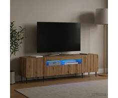 TV staliukas LED televizoriaus spintelė Artisano ąžuolo Apdirbta mediena