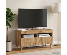 TV staliukas LED televizoriaus spintelė Artisano ąžuolo Apdirbta mediena