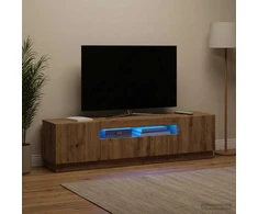 TV staliukas LED televizoriaus spintelė Artisano ąžuolo Apdirbta mediena