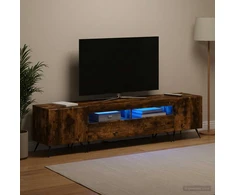 TV staliukas LED televizoriaus spintelė BREDA 3 vnt. Dūminio ąžuolo
