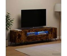 TV staliukas LED televizoriaus spintelė BREDA 3 vnt. Dūminio ąžuolo