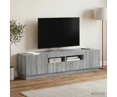TV staliukas LED televizoriaus spintelė HOORN 3 vnt. Pilka Sonoma
