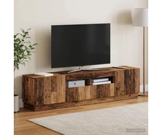 TV staliukas LED televizoriaus spintelė HOORN 3 vnt. Sendintos medienos