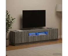 TV staliukas LED televizoriaus spintelė HOORN 3 vnt. Pilka Sonoma