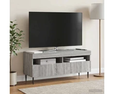 TV staliukas LED televizoriaus spintelė Pilka Sonoma Apdirbta mediena