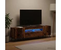 TV staliukas LED televizoriaus spintelė Sendintos medienos Apdirbta mediena