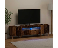 TV staliukas LED televizoriaus spintelė Sendintos medienos Apdirbta mediena