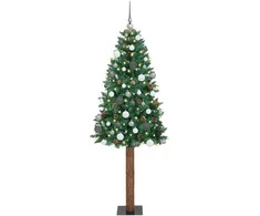 Lieknas Kalėdų eglutė Žalia 210 cm PVC ir kietasis pušų medis
