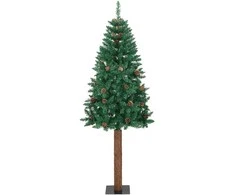 Lieknas Kalėdų eglutė Žalia 210 cm PVC ir kietasis pušų medis