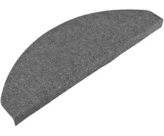 Lipnūs laiptų kilimėliai, 30vnt., pilki, 65x22,5x3,5cm