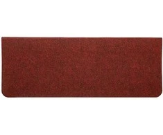 Lipnūs laiptų kilimėliai, 30vnt., raudoni, 65x24,5x3,5cm