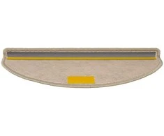 Lipnūs laiptų kilimėliai, 30vnt., tamsios smėlio, 65x21x4cm