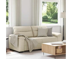 Dvivietė sofa, 180x81x84 cm, linas