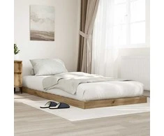Lova Grindų lovos rėmas Amatininkų ąžuolas 75 x 190 cm