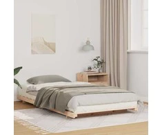 Lova Lovos rėmas Ruda 75 x 190 cm Kietos pušies mediena