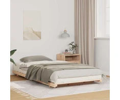 Lova Lovos rėmas Ruda 80 x 210 cm Kietos pušies mediena