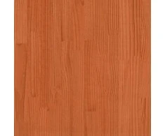 Lova Lovos rėmas Vaško ruda 100 x 220 cm Kietos pušies mediena