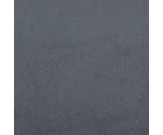 Lova Kampinė lovos konstrukcija Tamsiai pilka 90 x 200 cm Aksomas