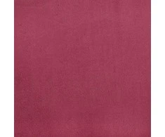 Lova Kampinė lovos konstrukcija Vyno raudona 100 cm x 200 cm Aksomas