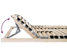 Lova Lamelinis lovos pagrindas Ruda 90 x 190 cm Kietas bukas medis
