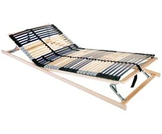 Lova Lamelinis lovos pagrindas Ruda 90 x 190 cm Kietas bukas medis