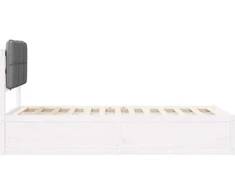 Lova Lovo rėmas su apmuštu galvūgaliu Šviesiai pilka 90 x 200 cm