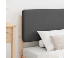 Lova Lovo rėmas su apmuštu galvūgaliu Tamsiai pilka 90 x 200 cm