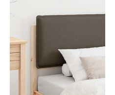 Lova Lovo rėmas su apmuštu galvūgaliu Taupe 100 x 200 cm