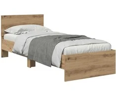 Lova Lovos rėmas Amatininkų ąžuolas 75 x 190 cm Apdirbta mediena