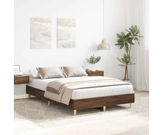Lova Lovos rėmas Be Čiužinio 120x200 cm Inžinierinė mediena
