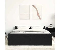 Lova Lovos rėmas be čiužinio, 120x200 cm, apdirbta mediena