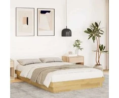 Lova Lovos rėmas be čiužinio 120x200 cm ąžuolo masyvo