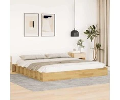 Lova Lovos rėmas be čiužinio 180x200 cm ąžuolo masyvo