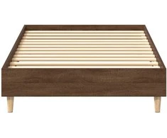 Lova Lovos rėmas Be Čiužinio 75x190 cm Inžinerinė mediena