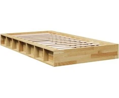 Lova Lovos rėmas be čiužinio 80x200 cm ąžuolo masyvo