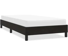 Lova Lovos rėmas be čiužinio Juodas 80x210 cm aksomas