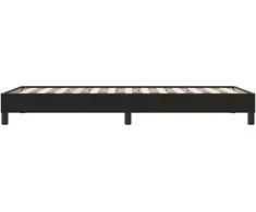 Lova Lovos rėmas be čiužinio Juodas 90x220 cm aksomas